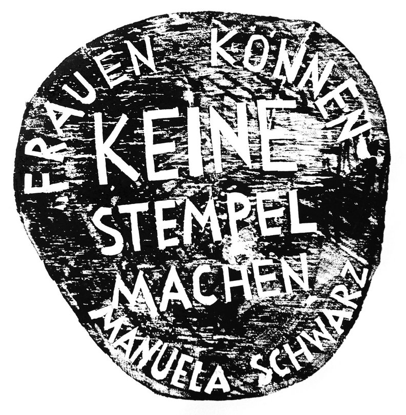 Frauen können keine Stempel machen